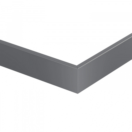 Картинка товара плинтус salag alpha 80 серый AP81U2 parketcity-ufa.ru