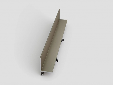 Картинка товара плинтус металлический laconistiq micro l 2450*25,8*16,2*5,5 010488 parketcity-ufa.ru