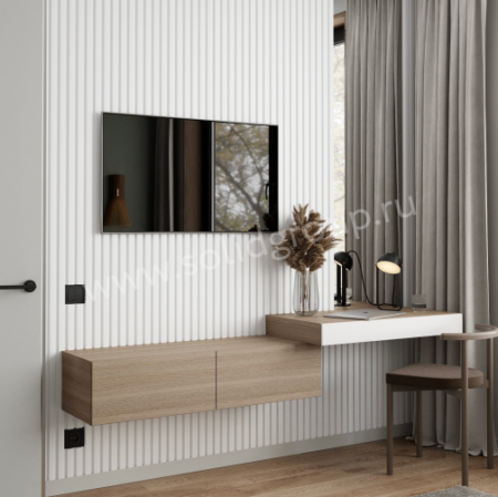 Картинка товара панель solid 01/130l белая 2800*130*15 мм 4 UHD 01/130L  parketcity-ufa.ru