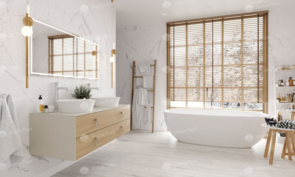 Картинка товара плитка alpine floor ультра 5-01 дуб арктик ECO5-1 parketcity-ufa.ru