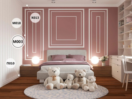 Картинка товара молдинг cosca мx003 2000*19*8 мм МХ003 parketcity-ufa.ru