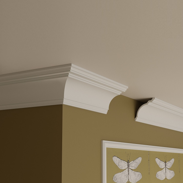 Картинка товара карниз cosca kx004 2000*118*117 мм КХ004 parketcity-ufa.ru