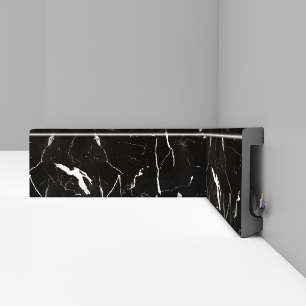 Картинка товара плинтус decomaster d235-78 2400*80*17 мм D235-78ДМ parketcity-ufa.ru