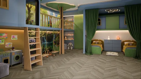 Картинка товара spc ламинат damy floor шеврон версаль DF01-Ch parketcity-ufa.ru
