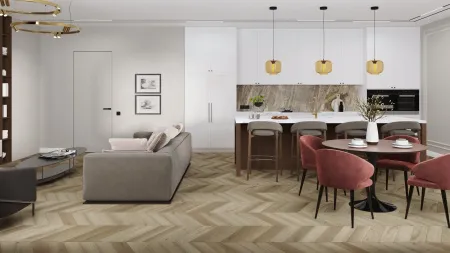 Картинка товара spc ламинат damy floor шеврон сен-жермен DF05-Ch  parketcity-ufa.ru