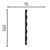 Картинка товара dd903 панель decor-dizayn грани 2000/3000*150*10 мм DD903 parketcity-ufa.ru